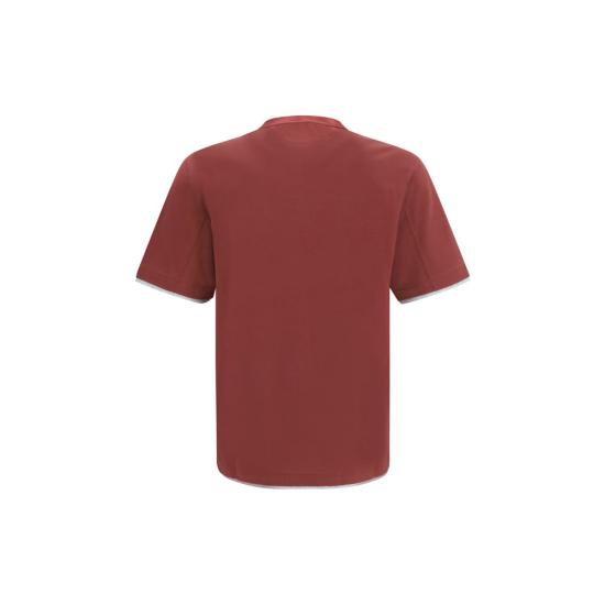 26FW 브루넬로 쿠치넬리 탑 BRM0B137427CGL17BB RED - BRUNELLO CUCINELLI