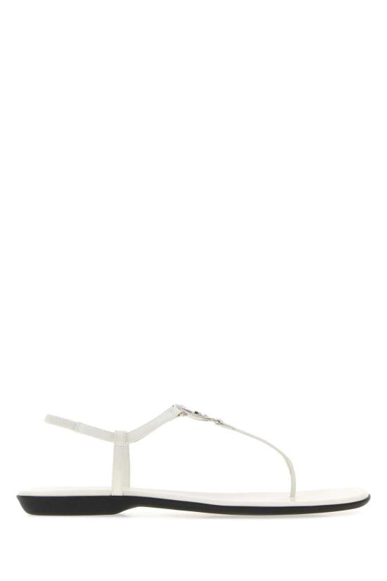 26FW 구찌 인터로킹 G 플립플랍 874699BKO40 9214 WHITE