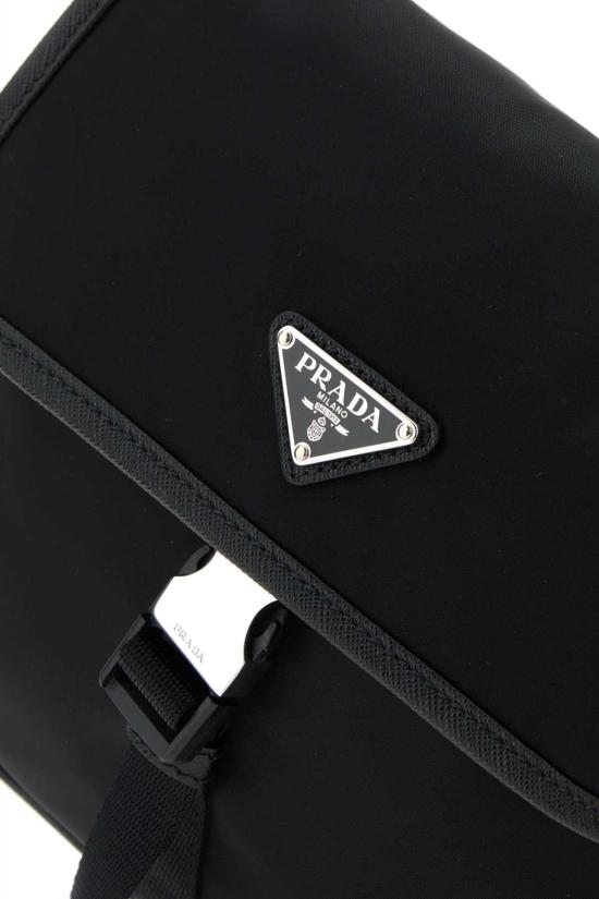  프라다 리나일론 사피아노 크로스바디 백 2VD0772DMH F0002 BLACK - PRADA
