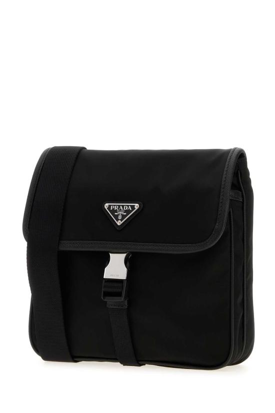  프라다 리나일론 사피아노 크로스바디 백 2VD0772DMH F0002 BLACK - PRADA