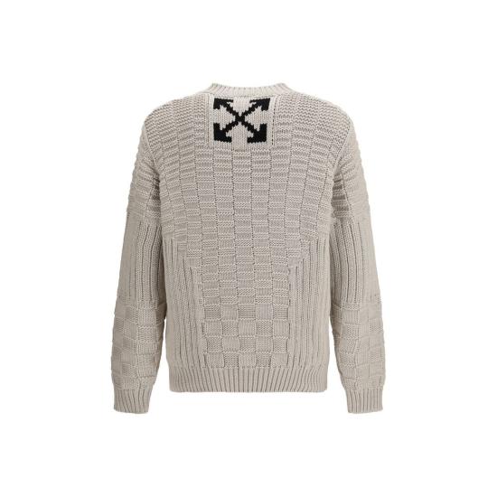 26SS 오프화이트 스웨터 OF44MHE20RS26K0012502050BB BEIGE - OFF WHITE