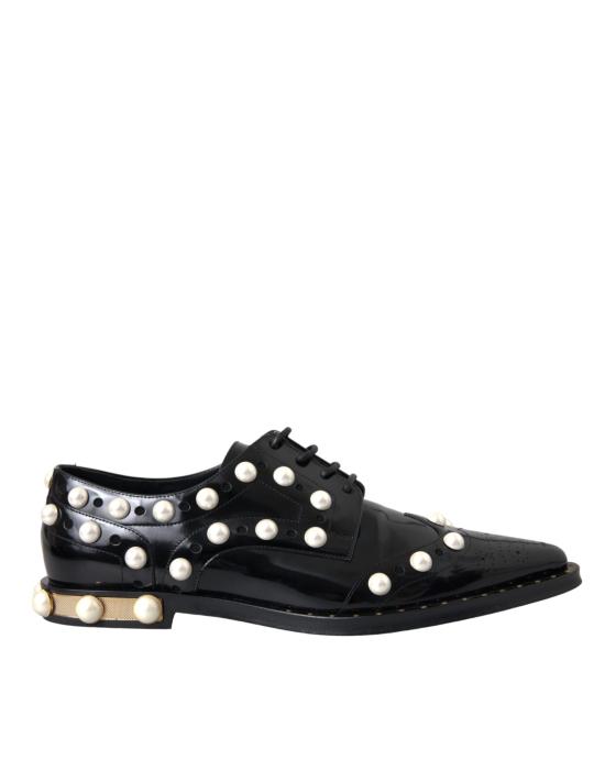  돌체앤가바나 플랫 슈즈 LA13321 BLACK - DOLCE & GABBANA