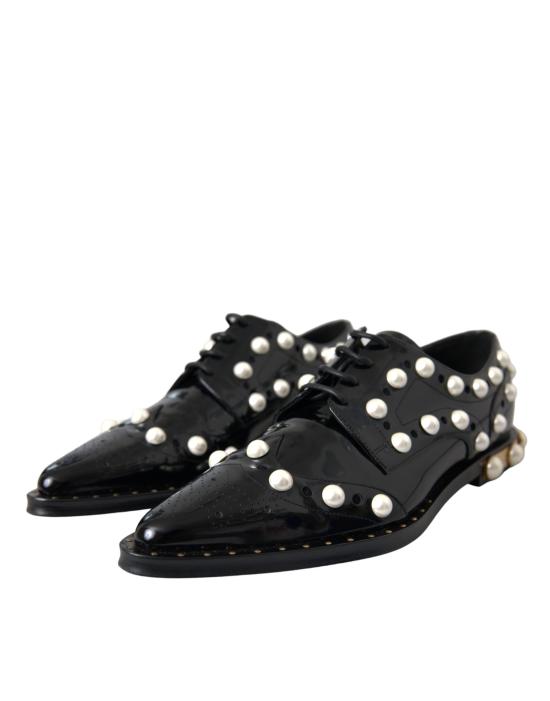 돌체앤가바나 플랫 슈즈 LA13321 BLACK - DOLCE & GABBANA