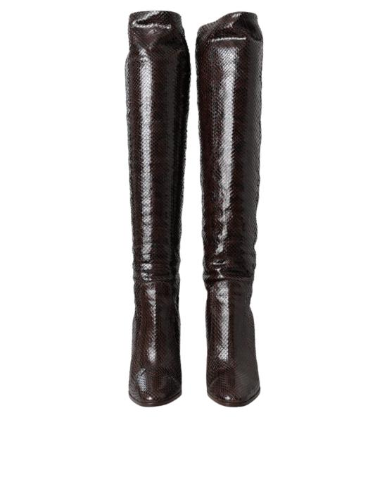  돌체앤가바나 부츠 LA11141 BROWN