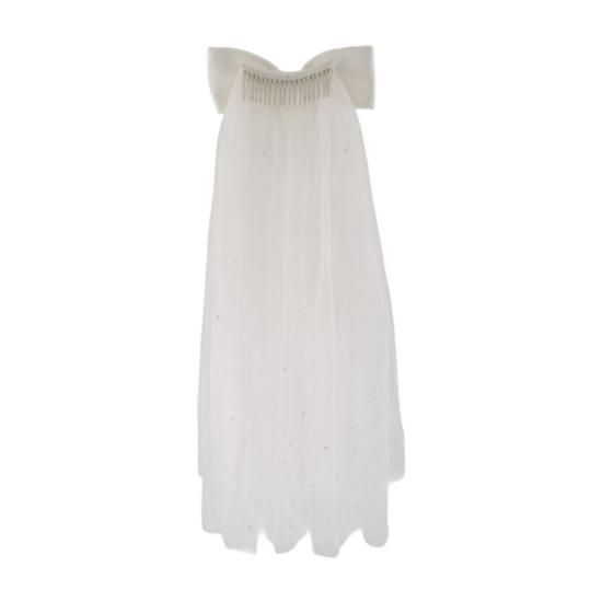 26FW 셀프 포트레이트 헤어 액세서리 SLF026026 WHITE