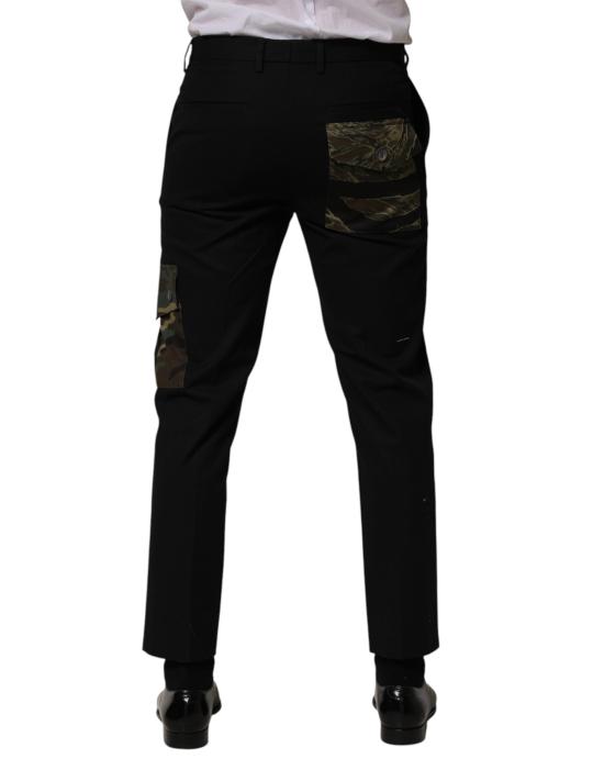  돌체앤가바나 스트레이트 팬츠 PAN77297 BLACK - DOLCE & GABBANA