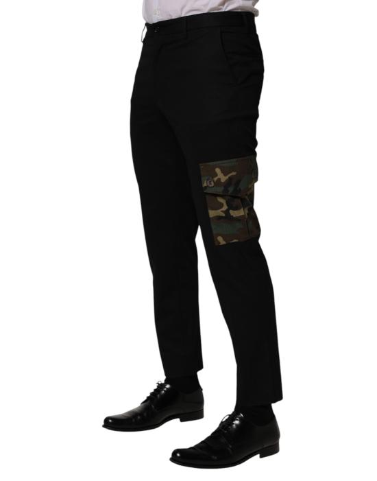  돌체앤가바나 스트레이트 팬츠 PAN77297 BLACK - DOLCE & GABBANA