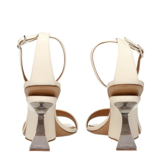  오프화이트 힐/펌프스 OF15298007826697BT BEIGE - OFF WHITE