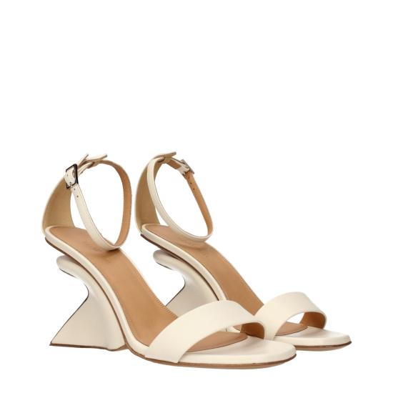  오프화이트 힐/펌프스 OF15298007826697BT BEIGE - OFF WHITE