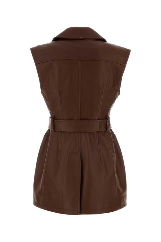 26FW 스포트막스 베스트 2622446031600 001 BROWN - SPORTMAX