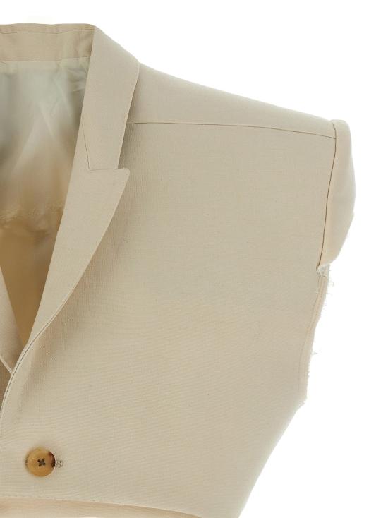  릭 오웬스 베스트 RI307278BM BEIGE - RICK OWENS