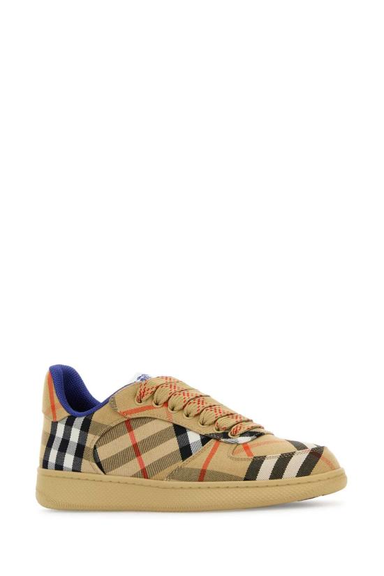  버버리 체크 테라스 스니커즈 8095372 B9368 BEIGE - BURBERRY