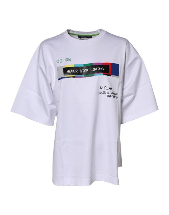  돌체앤가바나 폴로 티셔츠 TSH90678 WHITE - DOLCE & GABBANA