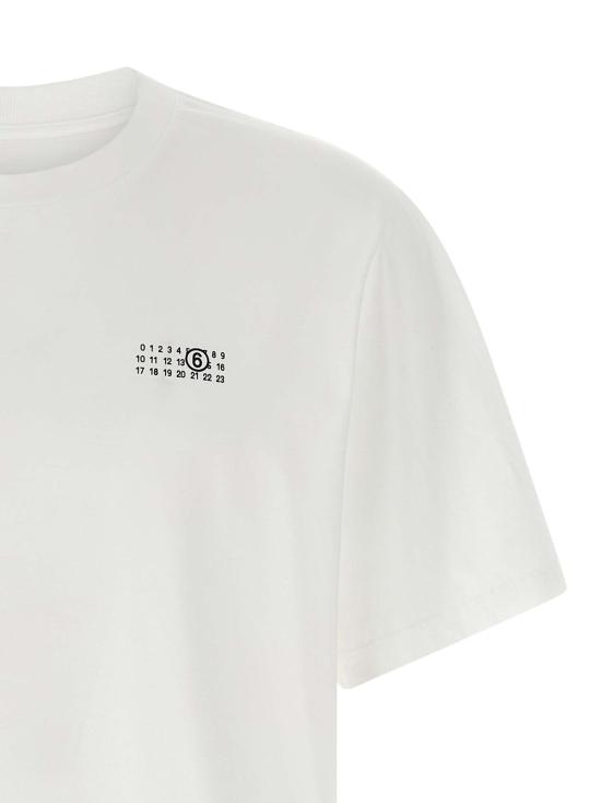 25FW MM6 메종마르지엘라 탑 MM318772BM WHITE - MM6 MAISON MARGIELA