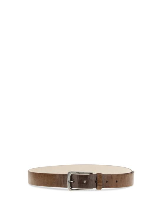  브루넬로 쿠치넬리 벨트 M0GUAC33M C8745 BROWN - BRUNELLO CUCINELLI