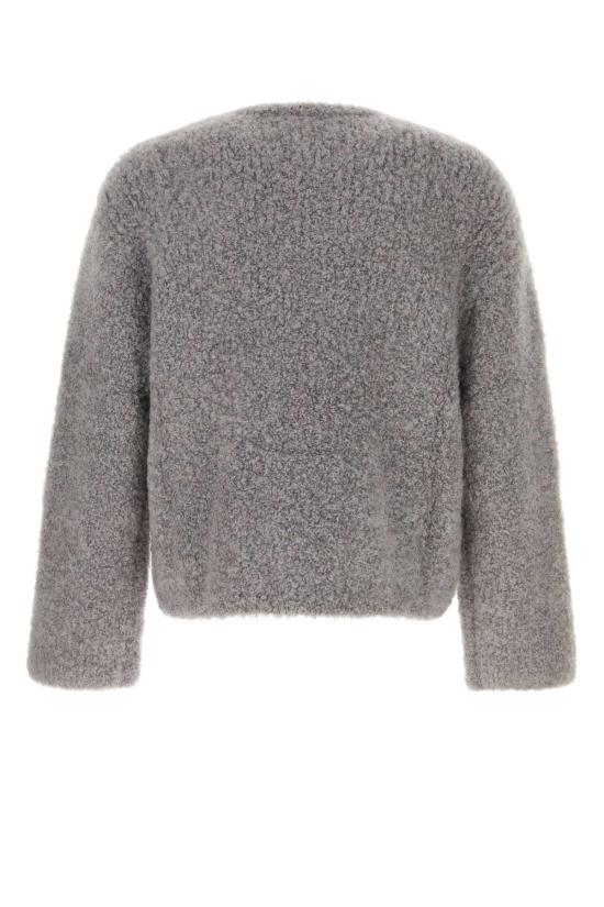 25FW 세퍼 스웨터 FW25JERMAINEFUZ FUZZYBOUCLE GRAY - SEFR