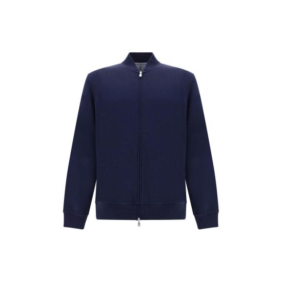  브루넬로 쿠치넬리 긴팔 티셔츠 BRMM8319072GC1265BB NAVY