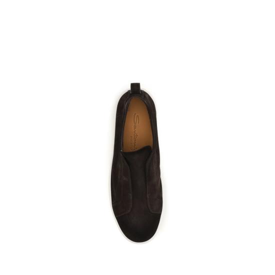 26FW 산토니 스니커즈 SAMBCD22211BARTSE2T60BB BROWN - SANTONI