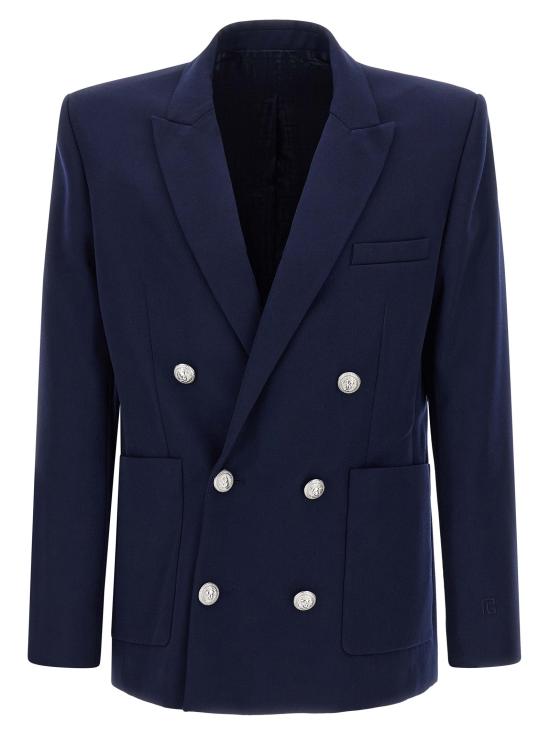 25FW 발망 자켓 BA318736BM NAVY