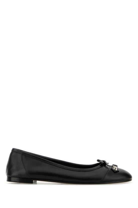 26SS 발렌시아가 플랫 슈즈 854369WBDH5 1081 BLACK