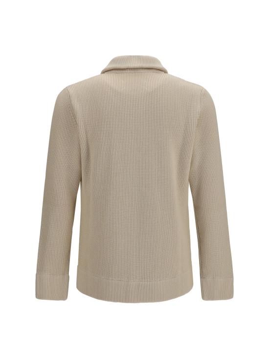 26FW 마르지엘라 니트 집업 가디건 SI1HA0013S17781 105F BEIGE - MAISON MARGIELA