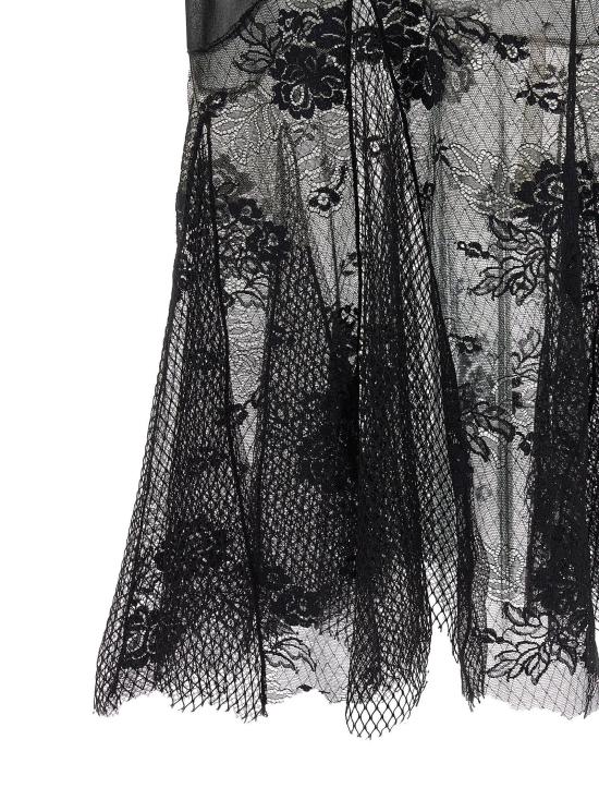 26SS 디 아티코 원피스 TH333737BM BLACK - THE ATTICO
