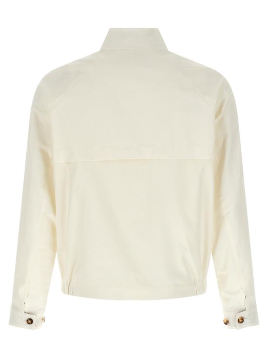 26SS 브루넬로 쿠치넬리 자켓 BR326378BM WHITE - BRUNELLO CUCINELLI