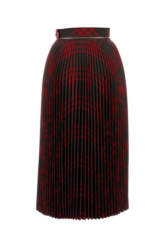  버버리 스커트 8093004 C1205 RED - BURBERRY