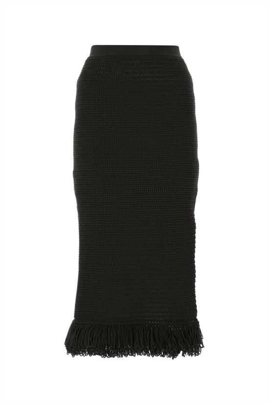  보테가베네타 스커트 651244V0FU0 2113 BLACK