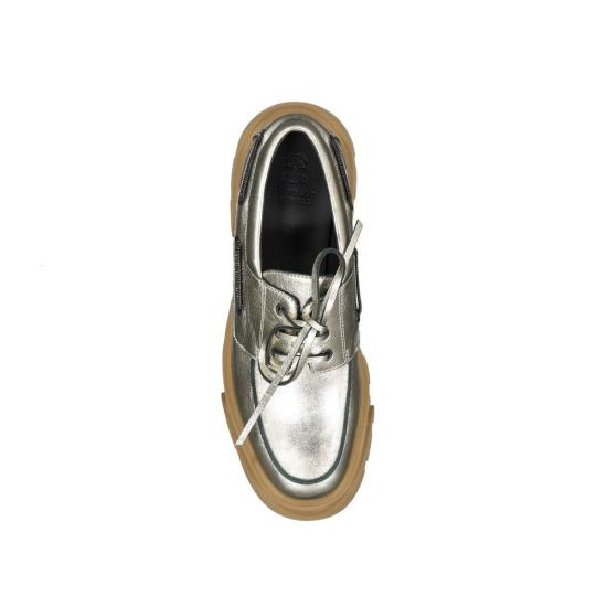  브루넬로 쿠치넬리 플랫 슈즈 BR 9198821572820 GOLD - BRUNELLO CUCINELLI