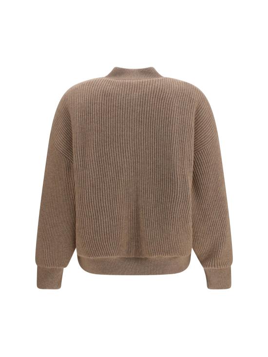 26FW 브루넬로 쿠치넬리 스웨터 M12719906P C077 BROWN - BRUNELLO CUCINELLI