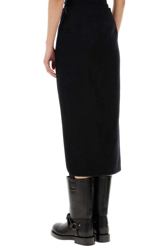  앤 드뮐미스터 스커트 2302WSK11FA207 099 BLACK - ANN DEMEULEMEESTER
