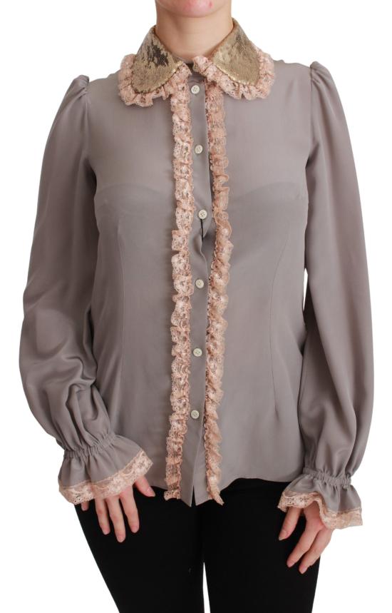  돌체앤가바나 블라우스 TSH4664 GRAY - DOLCE & GABBANA