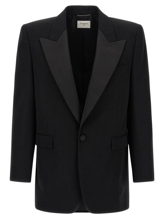 25FW 생로랑 자켓 SA317740BM BLACK