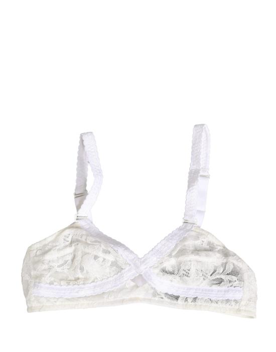  돌체앤가바나 바디수트 티셔츠 BIK1955 WHITE - DOLCE & GABBANA