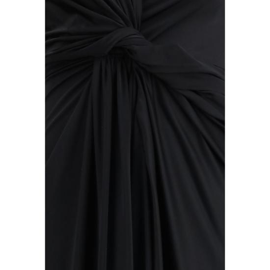 26SS 발렌시아가 원피스 BA857338TRV971000BB BLACK - BALENCIAGA