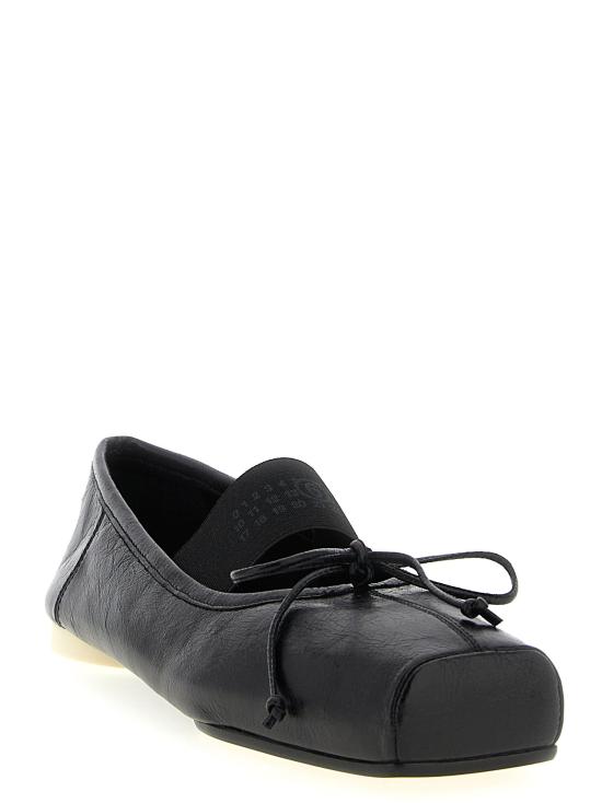 26SS MM6 메종마르지엘라 플랫 슈즈 MM324913BM BLACK - MM6 MAISON MARGIELA
