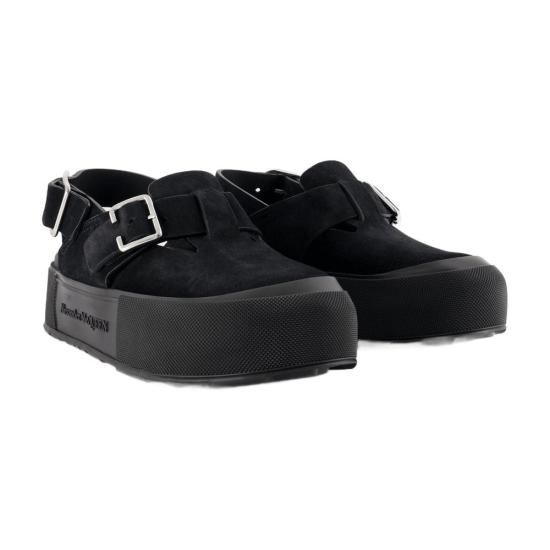  알렉산더 맥퀸 샌들 CONFIG AMQS19308420 BLACK - ALEXANDER MCQUEEN