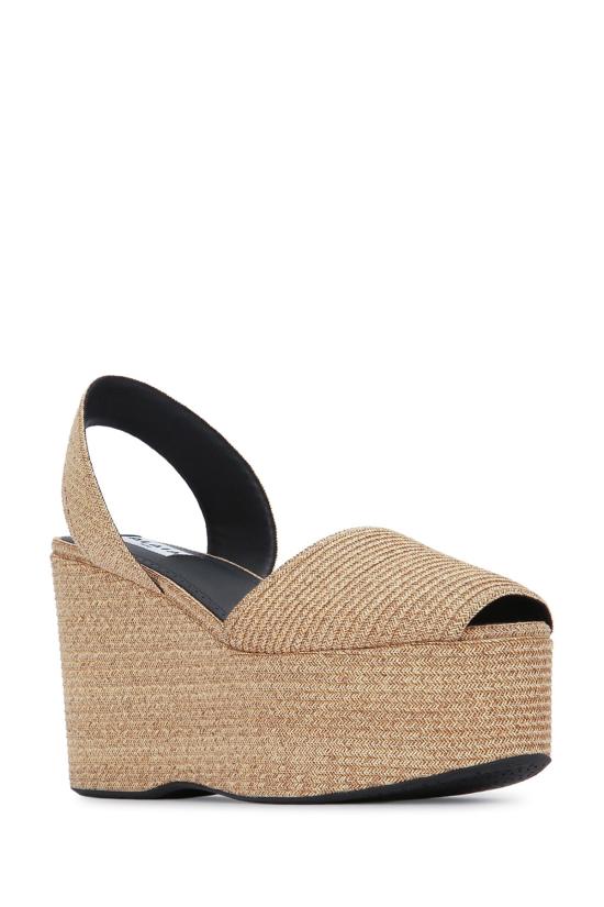 25FW 알라이아 플랫 슈즈 AA3S129TK054 113 BEIGE - ALAIA