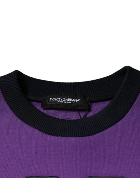  돌체앤가바나 긴팔 티셔츠 TSH87299 PURPLE - DOLCE & GABBANA