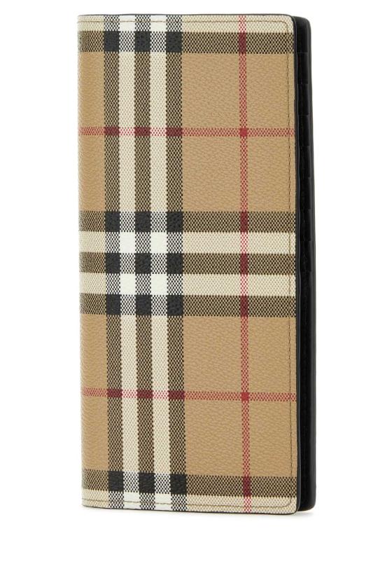  버버리 체크 장지갑 8069819 A7026 BEIGE - BURBERRY