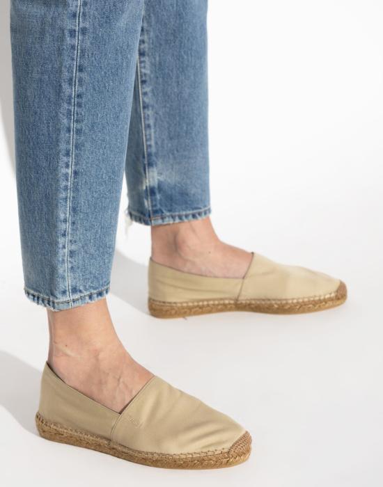 26SS 생로랑 코튼 개버딘 에스파드류 818248AADNZ9715 BEIGE - SAINT LAURENT