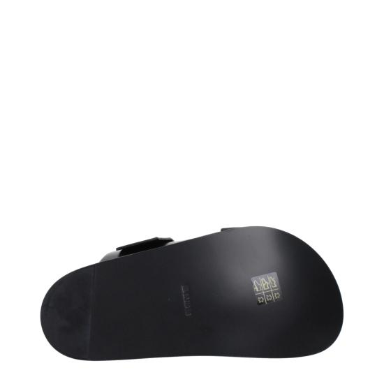  질샌더 뮬/슬리퍼 JI15531638096137BT BLACK - JIL SANDER