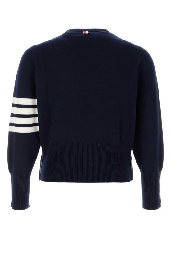 25FW 톰브라운 스웨터 MKAS01A00011 415 NAVY - THOM BROWNE