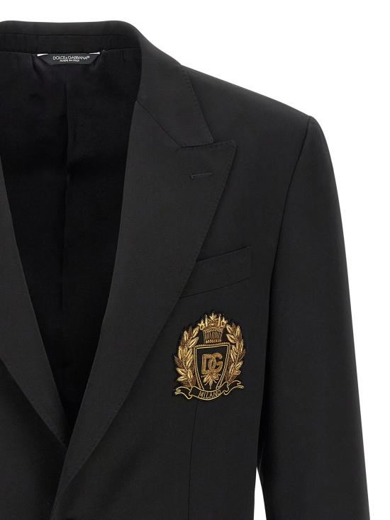 26SS 돌체앤가바나 자켓 DO333247BM BLACK - DOLCE & GABBANA