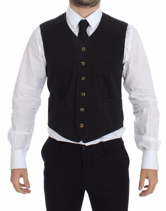  돌체앤가바나 베스트 VES10076 BLACK - DOLCE & GABBANA