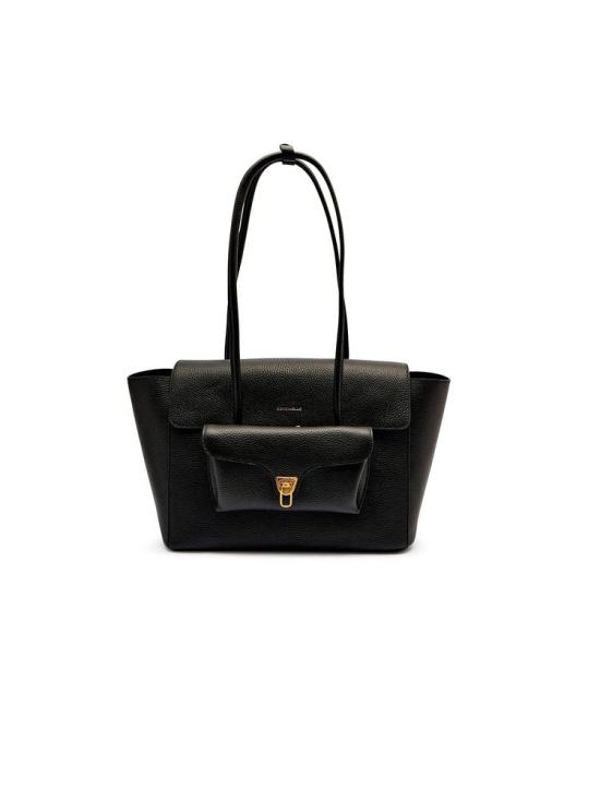 코치넬리 토트백 E1 T8A 11 02 01 001 ONESIZE Coccinelle BLACK - COCCINELLE