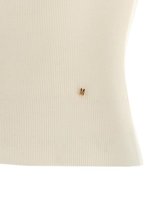  모스키노 민소매 티셔츠 MO305113BM WHITE - MOSCHINO