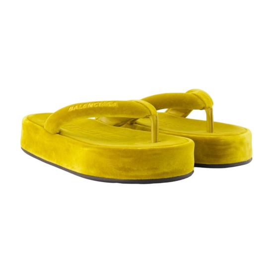 26FW 발렌시아가 샌들 CONFIG CIAS25302 YELLOW - BALENCIAGA