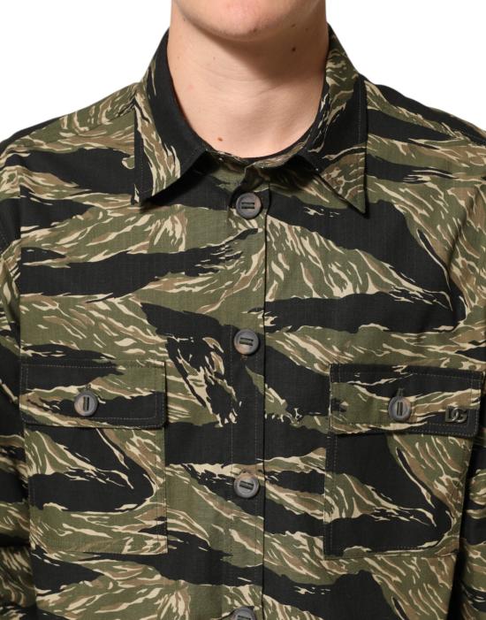  돌체앤가바나 셔츠 TSH86283 KHAKI - DOLCE & GABBANA